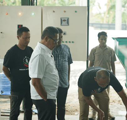 Kunjungan Wakil Bupati Jember ke Gudang MANU